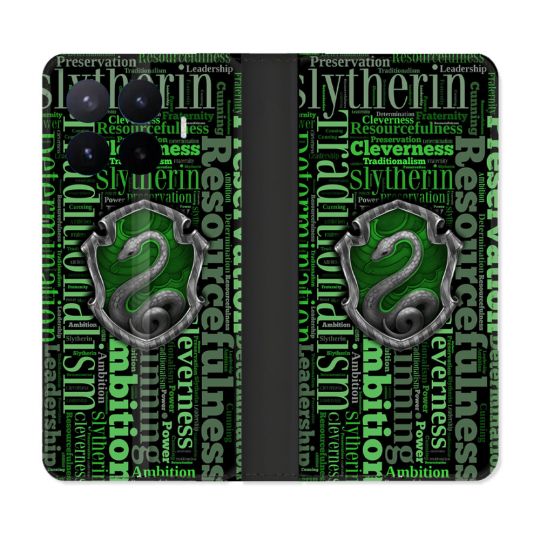 Housse Cuir Portefeuille Pour Xiaomi 17T Pro Harry Potter Serpentar