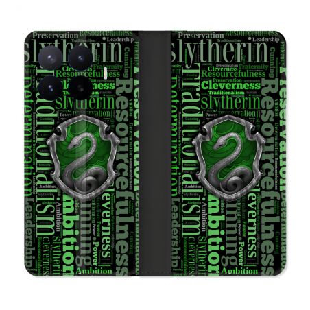 Housse Cuir Portefeuille Pour Xiaomi 17T Pro Harry Potter Serpentar