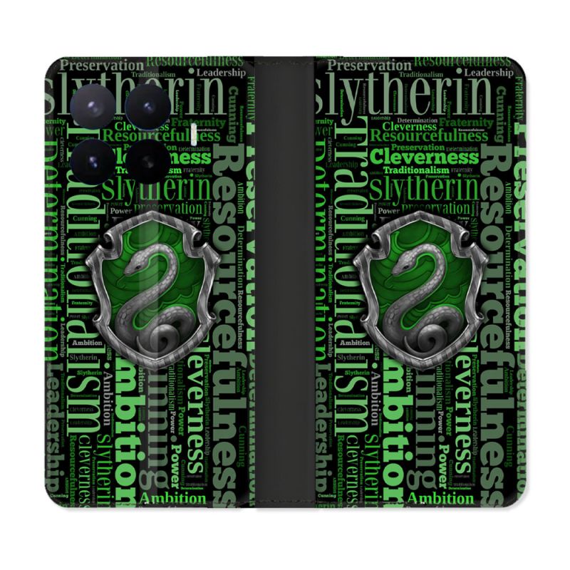 Housse Cuir Portefeuille Pour Xiaomi 17T Pro Harry Potter Serpentar
