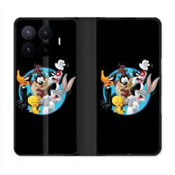 Housse Cuir Portefeuille Pour Xiaomi 17T Pro Looney Tunes