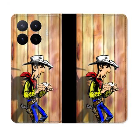 Housse Cuir Portefeuille Pour Xiaomi 17T Pro Lucky Luke