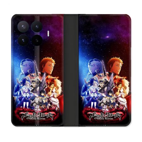 Housse Cuir Portefeuille Pour Xiaomi 17T Pro Manga Black Clover Affiche