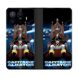 Housse Cuir Portefeuille Pour Xiaomi 17T Pro Manga Capitaine Albator
