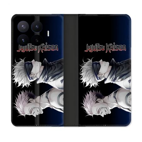 Housse Cuir Portefeuille Pour Xiaomi 17T Pro Manga Jujutsu Kaisen