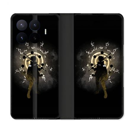 Housse Cuir Portefeuille Pour Xiaomi 17T Pro Manga Naruto Sage