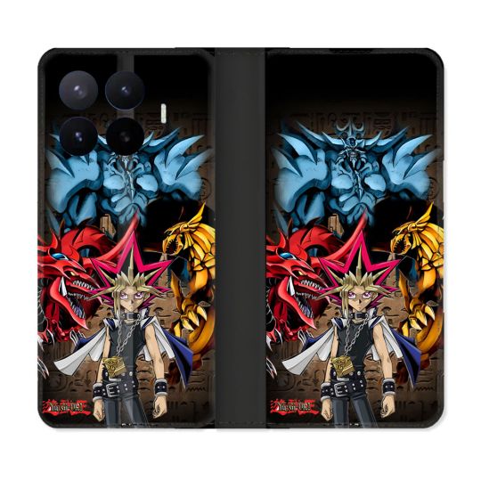 Housse Cuir Portefeuille Pour Xiaomi 17T Pro Manga Yu Gi Oh