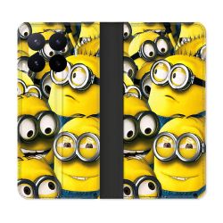 Housse Cuir Portefeuille Pour Xiaomi 17T Pro Minions Groupe