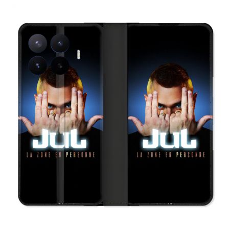 Housse Cuir Portefeuille Pour Xiaomi 17T Pro Musique Jul Signe