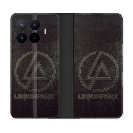 Housse Cuir Portefeuille Pour Xiaomi 17T Pro Musique Rock Linkin Park