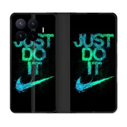 Housse Cuir Portefeuille Pour Xiaomi 17T Pro Nike Just Do It