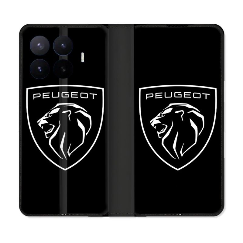 Housse Cuir Portefeuille Pour Xiaomi 17T Pro Peugeot