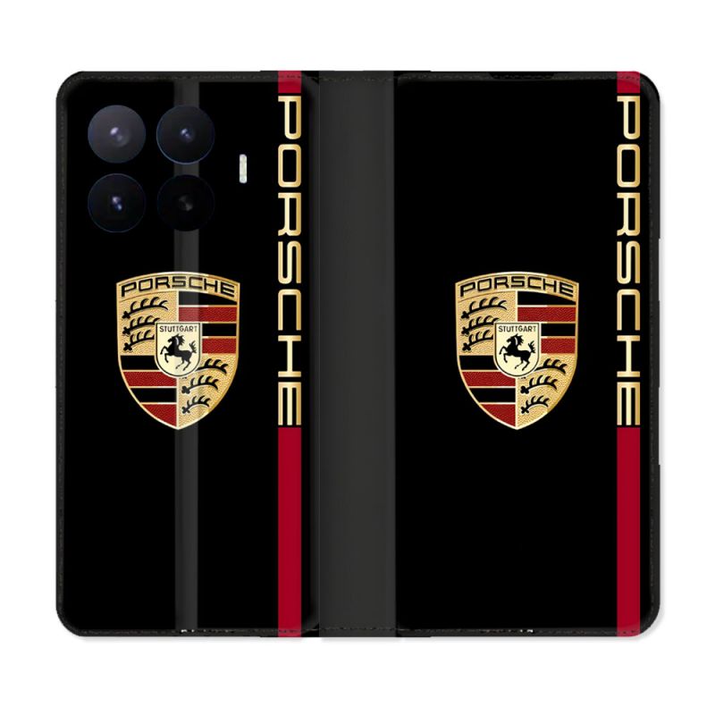 Housse Cuir Portefeuille Pour Xiaomi 17T Pro Porsche Line
