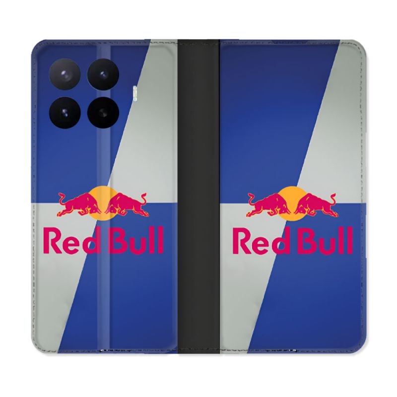 Housse Cuir Portefeuille Pour Xiaomi 17T Pro Red Bull Classique