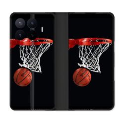 Housse Cuir Portefeuille Pour Xiaomi 17T Pro Sport Basket Panier