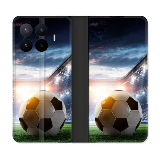 Housse Cuir Portefeuille Pour Xiaomi 17T Pro Sport Football Stade