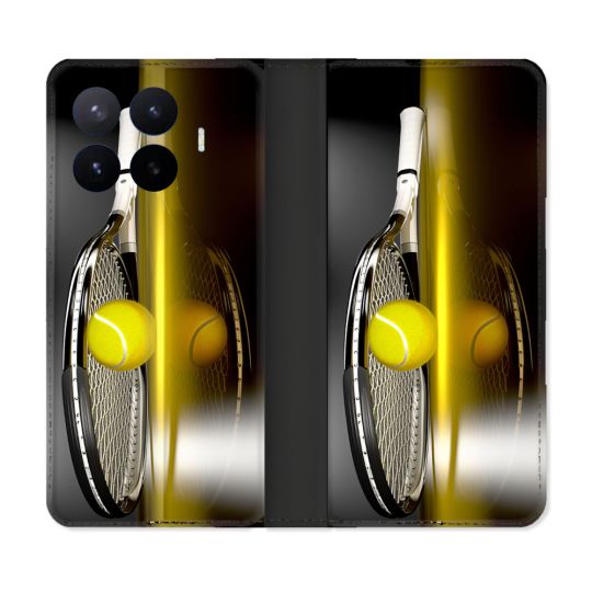 Housse Cuir Portefeuille Pour Xiaomi 17T Pro Sport Tennis Reflet