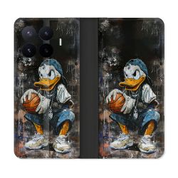 Housse Cuir Portefeuille Pour Xiaomi 17T Pro Street Art Donald Duck
