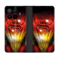 Housse Cuir Portefeuille Pour Xiaomi 17T Pro Superman Logo