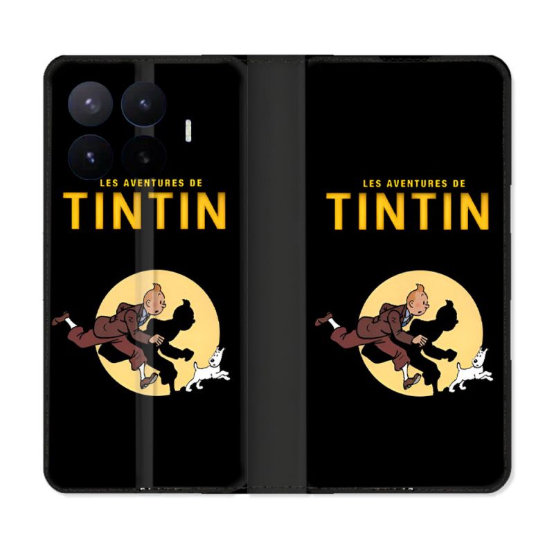 Housse Cuir Portefeuille Pour Xiaomi 17T Pro Tintin Classique