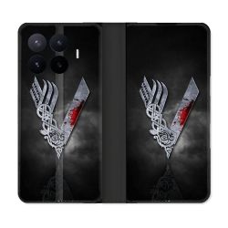 Housse Cuir Portefeuille Pour Xiaomi 17T Pro Viking