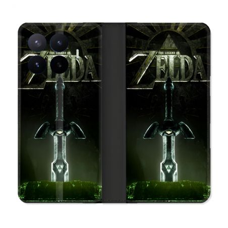 Housse Cuir Portefeuille Pour Xiaomi 17T Pro Zelda