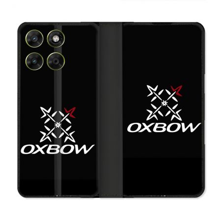 Housse Cuir Portefeuille Pour Motorola Moto G67 / G77 / G87 Oxbow