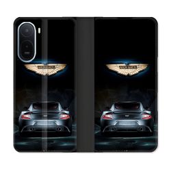 Housse Cuir Portefeuille Pour Xiaomi Redmi A7 Pro Aston Martin