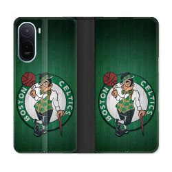 Housse Cuir Portefeuille Pour Xiaomi Redmi A7 Pro Basket Boston Celtics