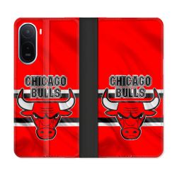 Housse Cuir Portefeuille Pour Xiaomi Redmi A7 Pro Basket Chicago Bulls