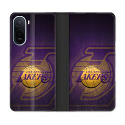 Housse Cuir Portefeuille Pour Xiaomi Redmi A7 Pro Basket Los Angeles Lakers