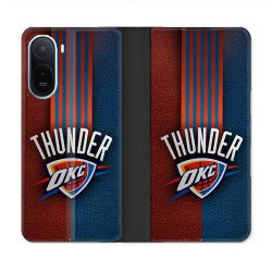 Housse Cuir Portefeuille Pour Xiaomi Redmi A7 Pro Basket Oklahoma City Thunder