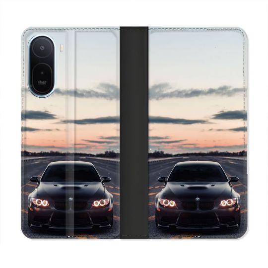 Housse Cuir Portefeuille Pour Xiaomi Redmi A7 Pro BMW Serie