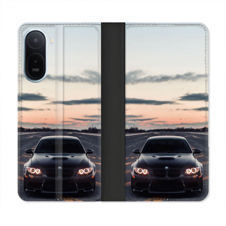 Housse Cuir Portefeuille Pour Xiaomi Redmi A7 Pro BMW Serie