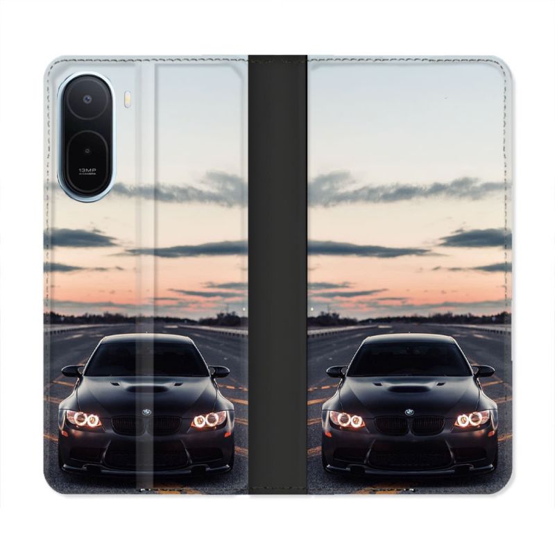 Housse Cuir Portefeuille Pour Xiaomi Redmi A7 Pro BMW Serie