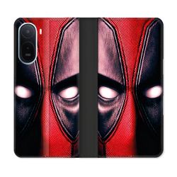 Housse Cuir Portefeuille Pour Xiaomi Redmi A7 Pro Deadpool Yeux