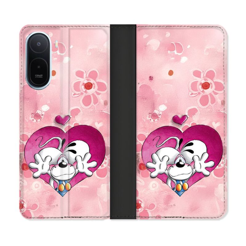 Housse Cuir Portefeuille Pour Xiaomi Redmi A7 Pro Didll Love