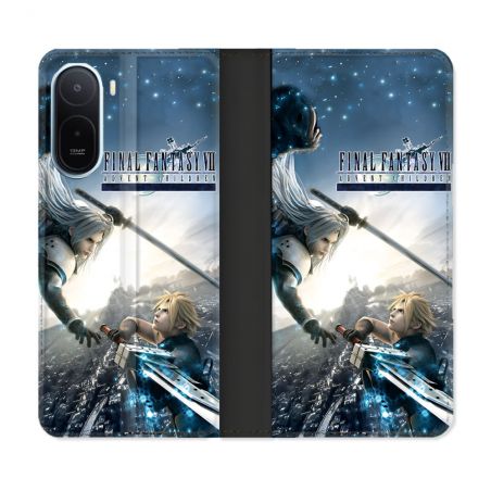 Housse Cuir Portefeuille Pour Xiaomi Redmi A7 Pro Final Fantaisy