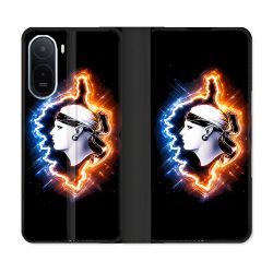 Housse Cuir Portefeuille Pour Xiaomi Redmi A7 Pro Voyage Corse Brillante