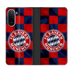 Housse Cuir Portefeuille Pour Xiaomi Redmi A7 Pro Foot Bayern Munich Carreaux