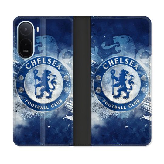 Housse Cuir Portefeuille Pour Xiaomi Redmi A7 Pro Foot Chelsea