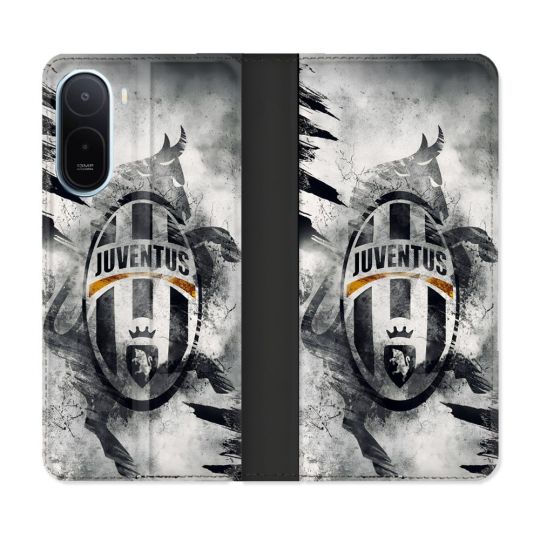 Housse Cuir Portefeuille Pour Xiaomi Redmi A7 Pro Foot Juventus Turin
