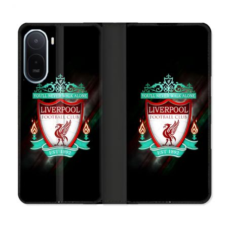 Housse Cuir Portefeuille Pour Xiaomi Redmi A7 Pro Foot Liverpool