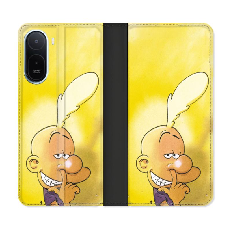 Housse Cuir Portefeuille Pour Xiaomi Redmi A7 Pro Titeuf