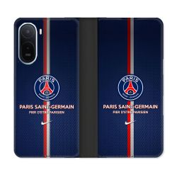 Housse Cuir Portefeuille Pour Xiaomi Redmi A7 Pro Foot PSG Fier