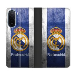 Housse Cuir Portefeuille Pour Xiaomi Redmi A7 Pro Foot Real Madrid