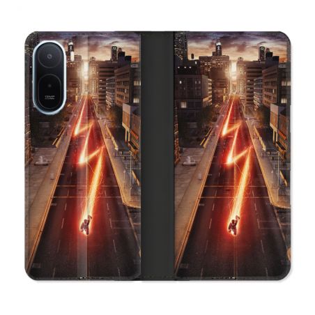 Housse Cuir Portefeuille Pour Xiaomi Redmi A7 Pro The Flash City
