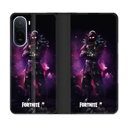 Housse Cuir Portefeuille Pour Xiaomi Redmi A7 Pro Fortnite Raven