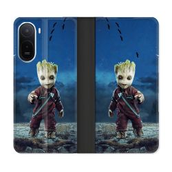 Housse Cuir Portefeuille Pour Xiaomi Redmi A7 Pro Groot Bleu