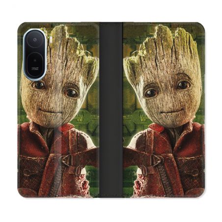 Housse Cuir Portefeuille Pour Xiaomi Redmi A7 Pro Groot Vert