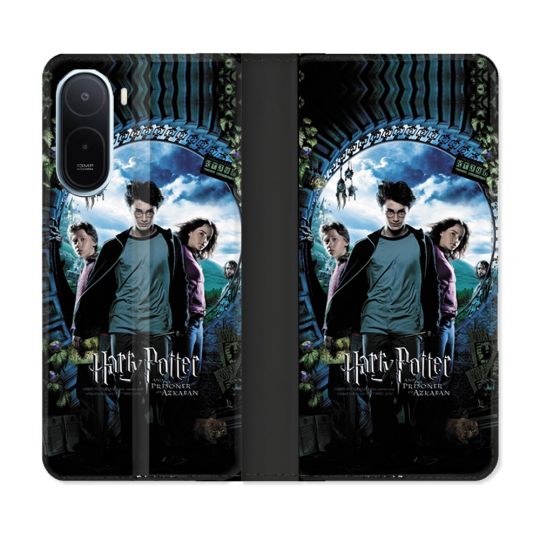 Housse Cuir Portefeuille Pour Xiaomi Redmi A7 Pro Harry Potter Azkaban